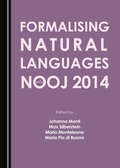 Cover: Formalising Natural Languages with Nooj 2014 - Cambridge Scholars Publishing