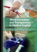 Cover: Word Formation and Transparency in Medical English - Cambridge Scholars Publishing