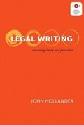 Cover: Legal Writing - Irwin Law Inc