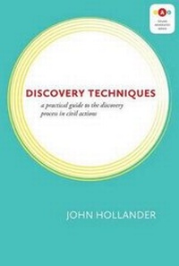 Enlarge image Cover: Discovery Techniques - Irwin Law Inc