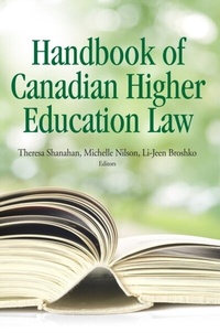 Abbildung von: The Handbook of Canadian Higher Education - De Gruyter