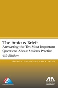 Abbildung von: The Amicus Brief - American Bar Association