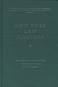 Cover: How Does Law Matter? - Northwestern University Press