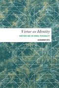 Cover: Virtue as Identity - Rowman & Littlefield Publishers