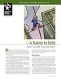 Cover: A Nation in Debt - National Issues Forums Institute