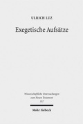 Cover: Exegetische Aufs&auml;tze - Mohr Siebeck