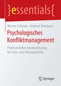 Abbildung von: Psychologisches Konfliktmanagement - Springer