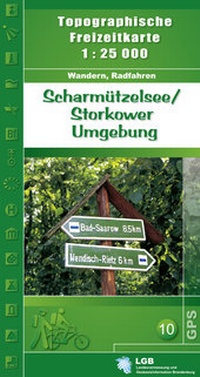 Abbildung von: Scharmützelsee/Storkower Umgebung - Landesvermessung und Geobasisinformation Brandenburg
