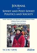 Cover: Journal of Soviet and Post-Soviet Politics and Society - ibidem