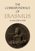 Cover: The Correspondence of Erasmus - University of Toronto Press