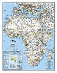 Abbildung von: Afrika politisch, laminiert - National Geographic Maps