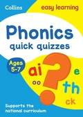 Cover: Phonics Quick Quizzes Ages 5-7 - Collins