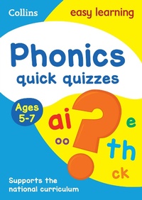 Enlarge image Cover: Phonics Quick Quizzes Ages 5-7 - Collins