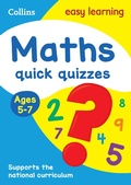 Cover: Maths Quick Quizzes Ages 5-7 - Collins