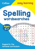 Cover: Spelling Word Searches Ages 5-7 - Collins