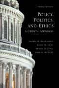 Cover: Policy, Politics, and Ethics, Third Edition - Oxford University Press Inc