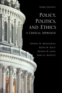 Enlarge image Cover: Policy, Politics, and Ethics, Third Edition - Oxford University Press Inc