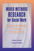 Cover: Mixed Methods Research for Social Work - Oxford University Press Inc