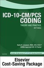 Cover: ICD-10-CM/PCs Coding Theory and Practice, 2017 Edition - Text and Workbook Package - Saunders