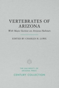 Enlarge image Cover: The Vertebrates of Arizona - University of Arizona Press