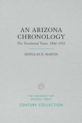Cover: An Arizona Chronology - University of Arizona Press