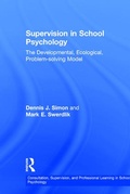 Cover: Supervision in School Psychology - Routledge