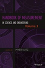 Cover: Handbook of Measurement in Science and Engineering, Volume 3 - Wiley