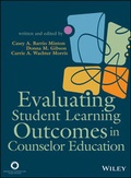 Cover: Evaluating Student Learning Outcomes in Counselor Education - Wiley