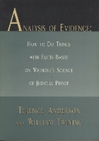 Enlarge image Cover: Analysis of Evidence - Northwestern University Press