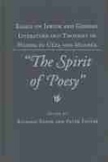 Cover: The Spirit of Poesy - Northwestern University Press
