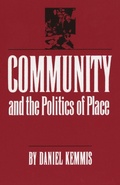 Cover: Community and the Politics of Place - University of Oklahoma Press