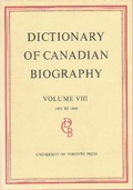 Cover: Dictionary of Canadian Biography / Dictionaire Biographique Du Canada - University of Toronto Press