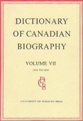 Cover: Dictionary of Canadian Biography / Dictionaire Biographique Du Canada - University of Toronto Press