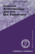 Cover: Cultural Anthropology and the Old Testament - Augsburg Fortress