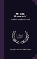 Cover: The Right Honourable - Palala Press