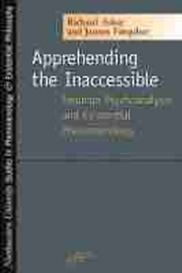Enlarge image Cover: Apprehending the Inaccessible - Northwestern University Press