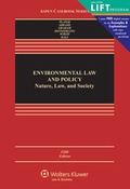 Abbildung von: Environmental Law and Policy - Wolters Kluwer Law & Business