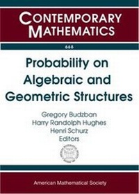 Abbildung von: Probability on Algebraic and Geometric Structures - American Mathematical Society