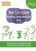 Cover: New Curriculum Reading Comprehension Tests Year 3 - Rising Stars UK Ltd