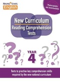 Cover: New Curriculum Reading Comprehension Tests Year 4 - Rising Stars UK Ltd