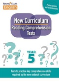 Cover: New Curriculum Reading Comprehension Tests Year 5 - Rising Stars UK Ltd