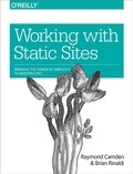 Cover: Working with Static Sites - O'Reilly