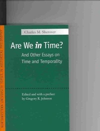 Enlarge image Cover: Are We in Time? - Northwestern University Press