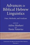 Cover: Advances in Biblical Hebrew Linguistics - Eisenbrauns