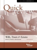 Cover: Quick Review of Wills, Trusts, and Estates - LEG Inc. (dba West Academic Publishing