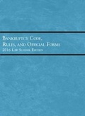 Cover: Bankruptcy Code, Rules, and Official Forms - LEG Inc. (dba West Academic Publishing