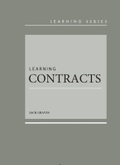 Cover: Learning Contracts - Casebook Plus - LEG Inc. (dba West Academic Publishing