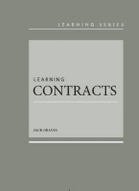 Abbildung von: Learning Contracts - Casebook Plus - LEG Inc. (dba West Academic Publishing
