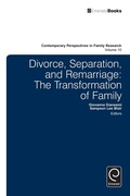 Cover: Divorce, Separation, and Remarriage - Emerald Publishing Limited