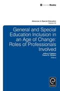 Cover: General and Special Education Inclusion in an Age of Change - Emerald Publishing Limited